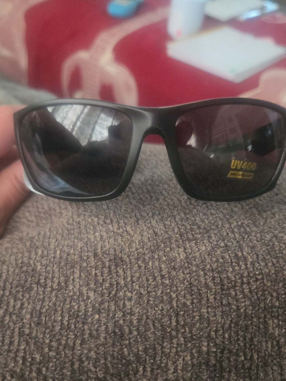 Men's Polarized UV400 Black Sunglasses
